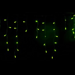 Гирлянда "Сосульки", 100 жёлтых светодиодов (LED)