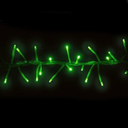 Гирлянда "фейерверк", 200 зеленых микролампочек